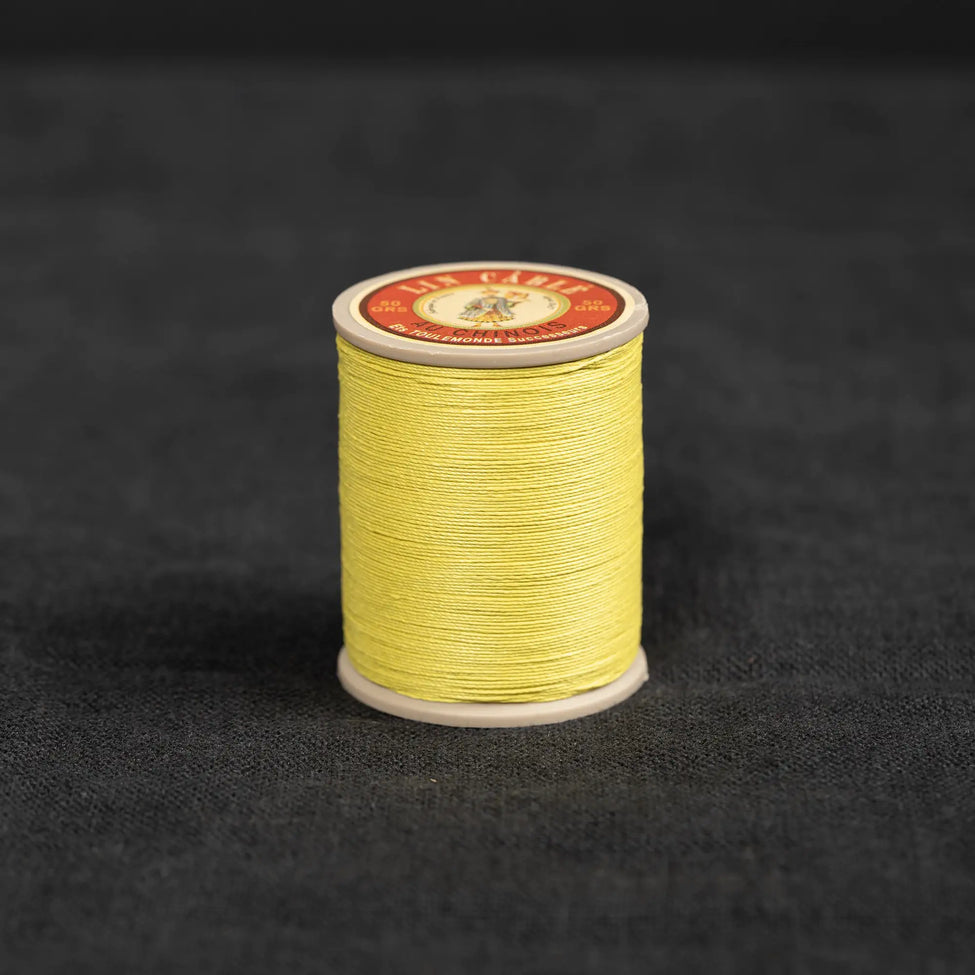 Fil Au Chinois #332 - 519 Mojito (0.77mm) Waxed Linen Thread  "Lin Cable" Made in France