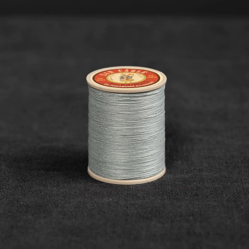 Fil Au Chinois #432 - 992 Mouse (0.63mm) Waxed Linen Thread  "Lin Cable" Made in France