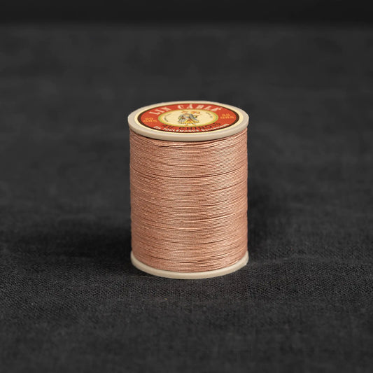 Fil Au Chinois #632 - 330 Fawn (0.51mm) Waxed Linen Thread  "Lin Cable" Made in France