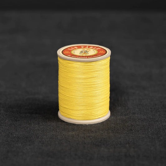 Fil Au Chinois #832 - 259 Sunshine (0.43mm) Waxed Linen Thread  "Lin Cable" Made in France