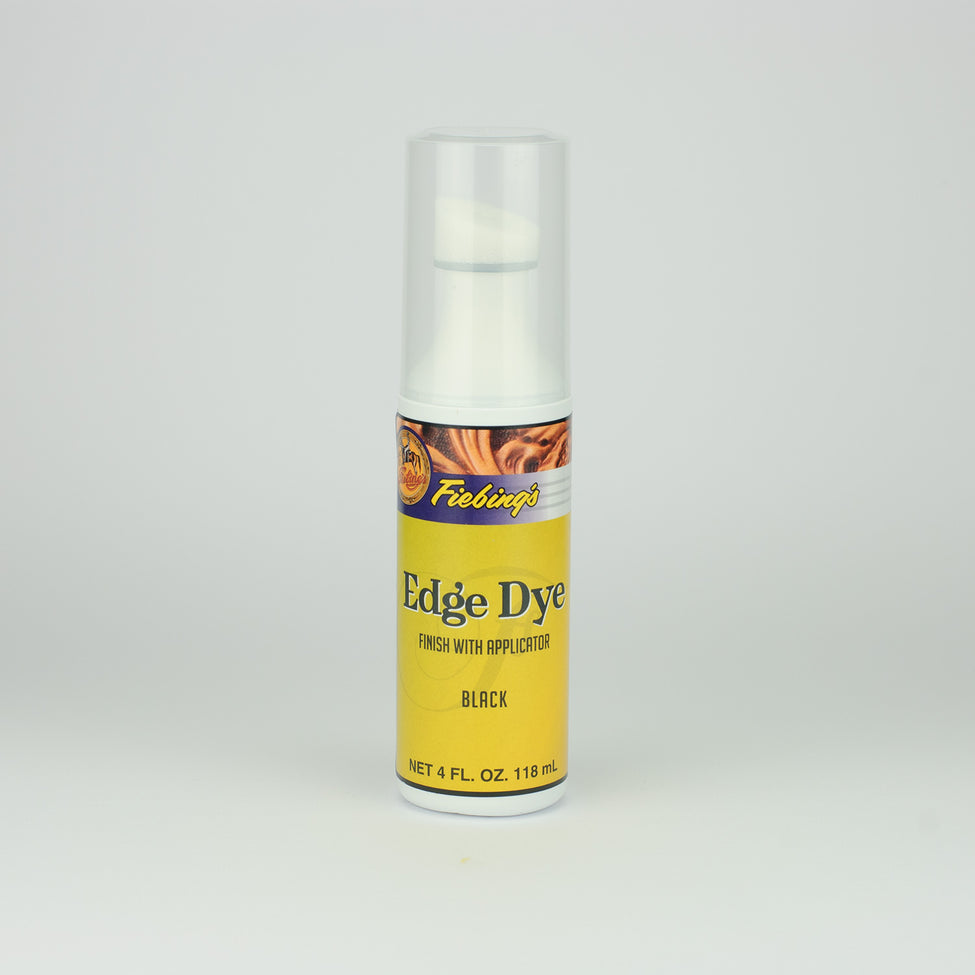 Fiebing's Edge Dye Finish & Applicator Black