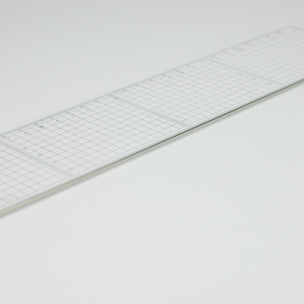 Japanese Transparent Measure Ruler with Metal