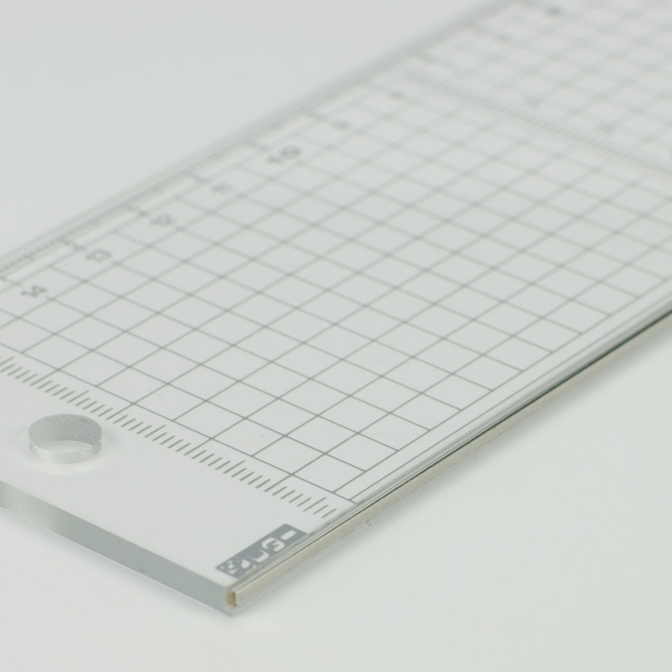 Japanese Transparent Measure Ruler with Metal